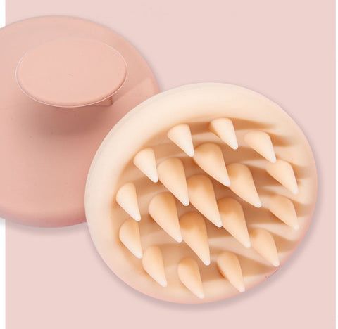 Silicone Shampoo Brush Head Massage Comb M3330634