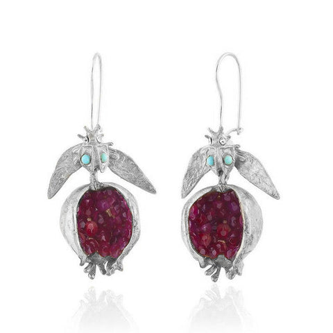 Pomegranate Gold Earrings m1915010477