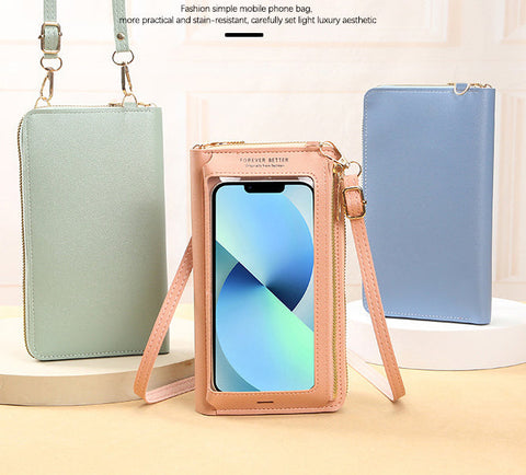 Touchscreen mobile phone bag female cross-body m1915010626