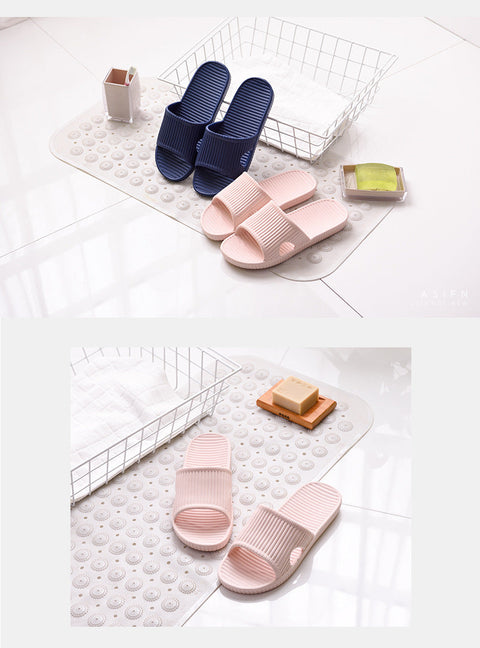 Seasonal indoor home and home bathroom anti slip slippers m1915010544
