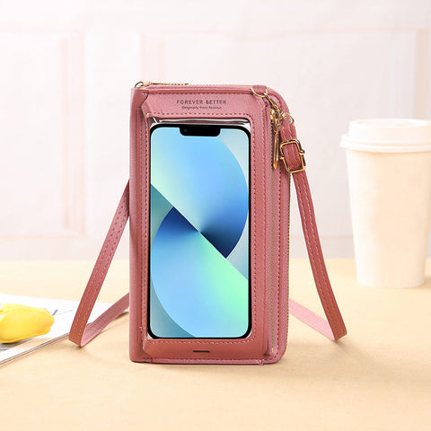 Touchscreen mobile phone bag female cross-body m1915010626